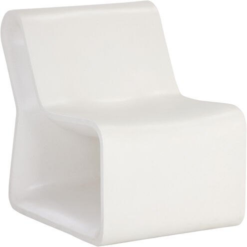 Odyssey White Outdoor Lounge Chair